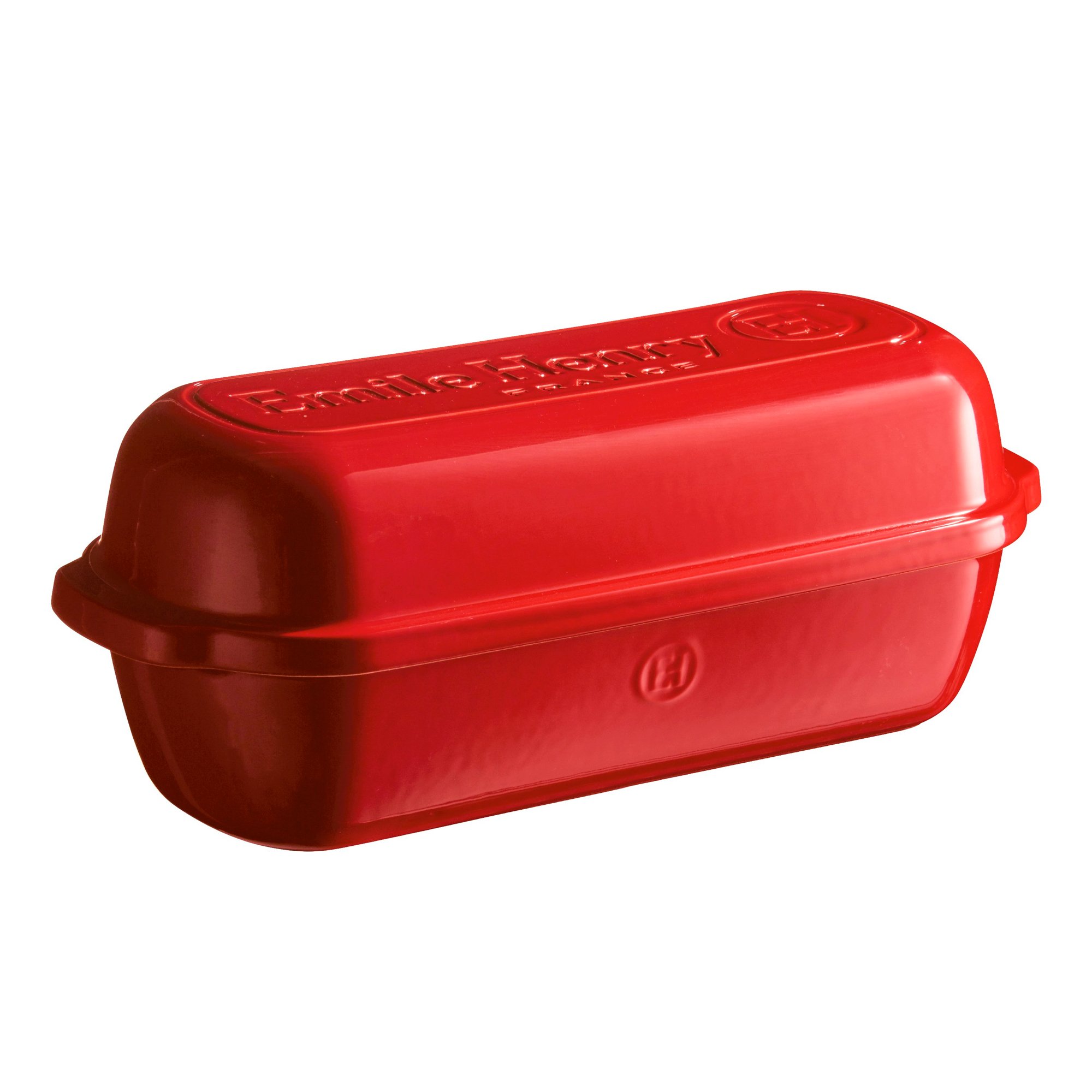 Форма для выпечки итальянского хлеба 29,5x16x15 cм от Emile Henry (гранат) Форма для выпечки итальянского хлеба 29,5x16x15 cм от Emile Henry (гранат)