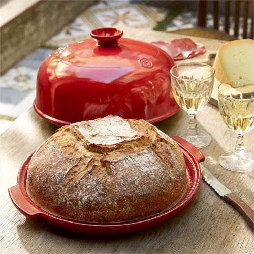Набор для выпечки хлеба (форма керамическая+ лопатка пекарская), цвет гранат 349108