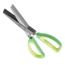 Ножницы для зелени 5 лезвий, цвет зеленый