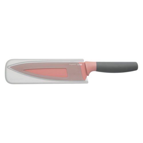 Нож поварской 19см Leo (розовый) BergHOFF