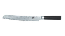 Нож для хлеба KAI "Шан Классик" 23см, дамасская сталь, 32 слоя