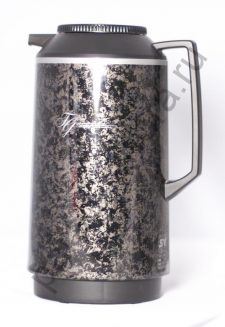 Термос Tiger со стеклянной колбой Черный мрамор  1,0 л Япония. Оригинал