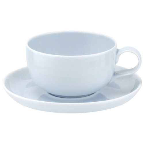 Чашка чайная с блюдцем Portmeirion Выбор Портмейрион 250 мл, голубая