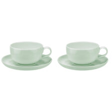 Набор чашек чайных с блюдцем Portmeirion "Выбор Портмейрион" 250мл, 2шт, (зеленый)