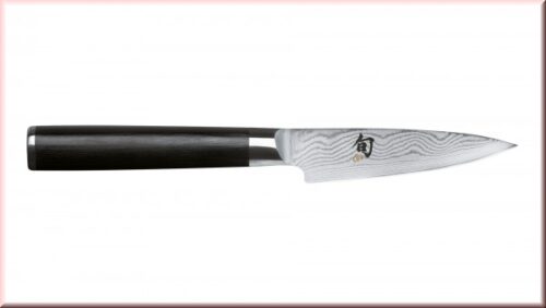 Набор кухонных ножей KAI "Шан Классик" 9см и 15см, 2шт, дамасская сталь, 32 слоя