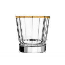 Набор из 6-ти стаканов низких 320 мл MACASSAR GOLD хрустальное стекло