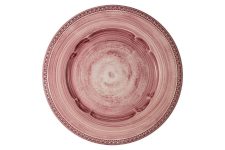 Тарелка обеденная Augusta розовая, 27 см Matceramica
