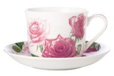 Чашка с блюдцем Розы 0,48 л фарфор, Maxwell Williams