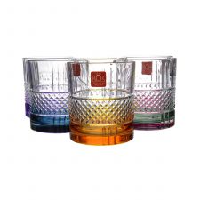 Набор стаканов для виски RCR Brillante Color 340мл (6 шт)