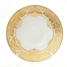 Набор тарелок глубоких Falkenporzellan Natalia creme gold 23,5 см(6 шт)