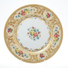 Блюдо круглое Falkenporzellan Vienna Creme Gold 32 см