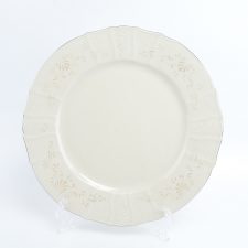 Блюдо круглое Bernadotte Платиновый узор Be-Ivory 30 см