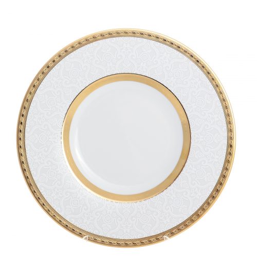 Блюдо круглое Falkenporzellan Constanza Diamond White Gold 32 см