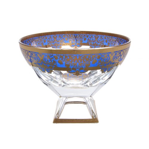 Конфетница Astra Gold Natalia Golden Blue Decor 24,5см