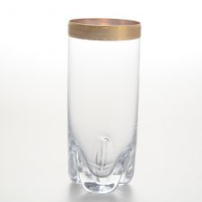 Набор стаканов для воды королевский Bohemia Матовая полоса 300 мл(6 шт)