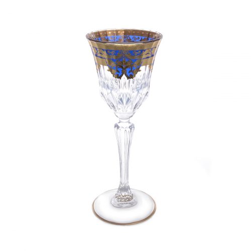 Набор рюмок Astra Gold Natalia Golden Blue Decor 80мл(6 шт)