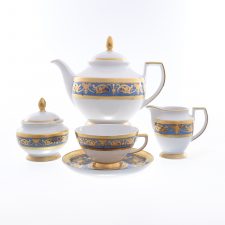 Чайный сервиз Carlsbad Болеро Цветочный букет 6 персон 15 предметов