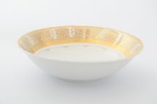 Тарелка глубокая Leander Соната Золотой орнамент Кобальт 23 см (1 шт)