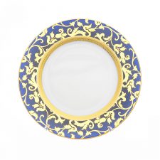 Набор тарелок 21 см Tosca Blueshade Gold (6 шт)