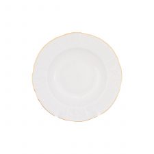 Набор тарелок глубоких Bernadotte Белый узор 21см(6 шт)