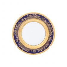 Набор тарелок Falkenporzellan Constanza Cobalt Gold 21 см(6 шт)