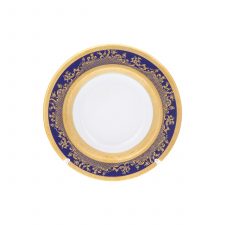 Набор глубоких тарелок Falkenporzellan Constanza Cobalt Gold 23 см(6 шт)