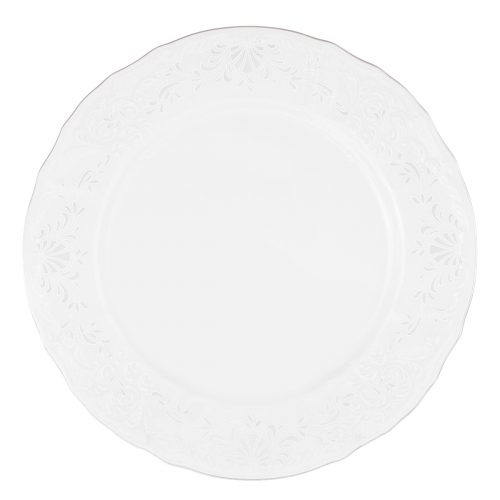 Набор тарелок Bernadotte Платиновый узор 25 см(6 шт)
