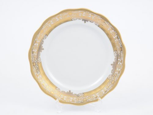 Набор тарелок Carlsbad Аляска Золотая роспись (6 шт)24см