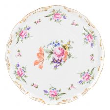 Тарелка для торта Queen's Crown Полевой цветок 28 см