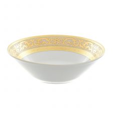 Салатник Falkenporzellan Alena 3D Creme Gold Constanza 23 см