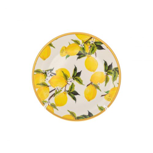 Набор тарелок Toygar Lemon White 25 см (6 шт)