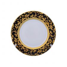 Набор тарелок ConstanzaTosca Black Gold  21 см (6 шт)