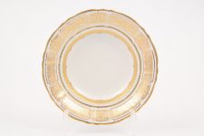 Набор тарелок глубоких 23 см Leander Соната Золотой орнамент (6 шт)
