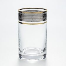 Набор стаканов Bohemia Панто Идеал Платина 150мл (6 шт)