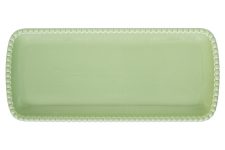 Блюдо прямоугольное Tiffany, зеленое, 36х16 см Easy Life