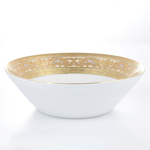 Набор салатников Falkenporzellan Alena 3D Creme Gold Constanza 19 см(6 шт)