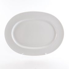 Тарелка обеденная Meissen 28,5 см Игра волн, рельеф, маргаритка