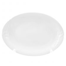 Блюдо овальное Белый Шелк, 30 см, Narumi