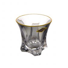 Набор стаканов для виски Aurum Crystal Cooper 320 мл сер. с золо.