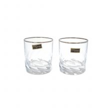 Набор бокалов для виски Style prestige Палермо платина, 290 мл, хрустальное стекло, 2шт.