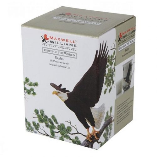 Заварочная кружка (с крышкой и ситечком) Birds of the World в подарочной упаковке  Maxwell & Williams