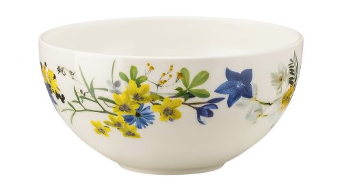 АКЦИЯ! Салатник порционный Rosenthal Альпийские цветы 10 см, фарфор костяной