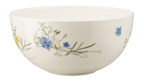 Салатник Rosenthal Альпийские цветы 22 см, фарфор костяной