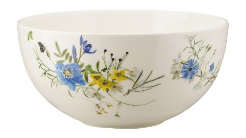 Салатник Rosenthal Альпийские цветы 22 см, фарфор костяной