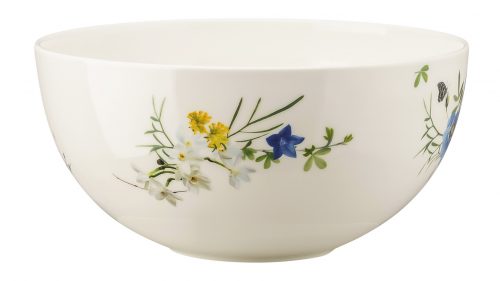 Салатник Rosenthal Альпийские цветы 22 см, фарфор костяной