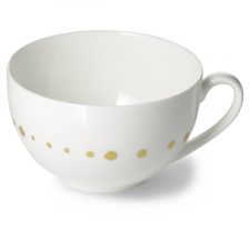 Чашка чайно-кофейная Dibbern Золотой жемчуг 250 мл, фарфор костяной