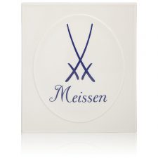 Табличка-панно настенная с логотипом Meissen Мейсен Акватинта