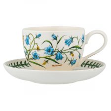 Чашка чайная с блюдцем Portmeirion Ботанический сад Колокольчик 280 мл