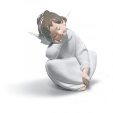 Фигурка Lladro Спящий ангел 12x15 см, фарфор