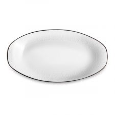 Тарелка закусочная Narumi Белый жемчуг 21 см, фарфор костяной